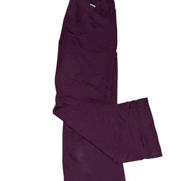 PURPLE GREYS ANATOMY SCRUB PANTS - Picture 3 of 3